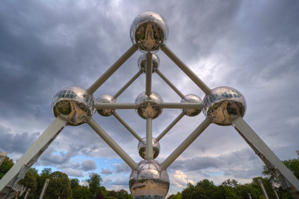 Atonium de Bruxelles en HDR Atonium de Bruxelles en HDR