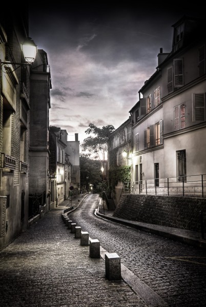 Rue de Paris en HDR