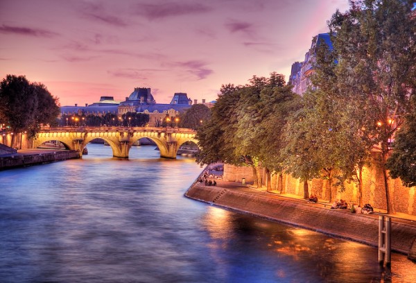 Vue du Pont Notre Dame HDR