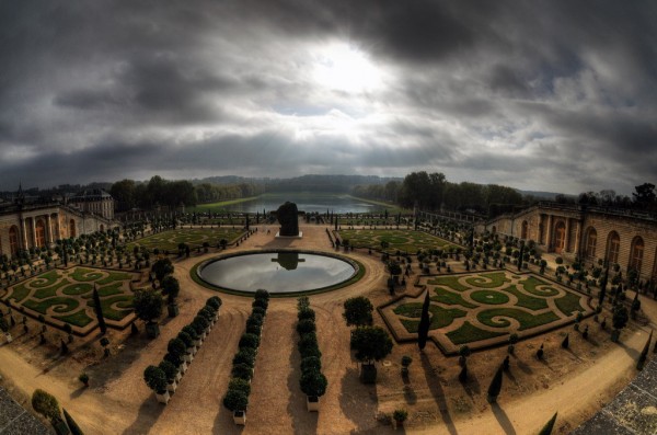 Orangerie du château de versailles en HDR