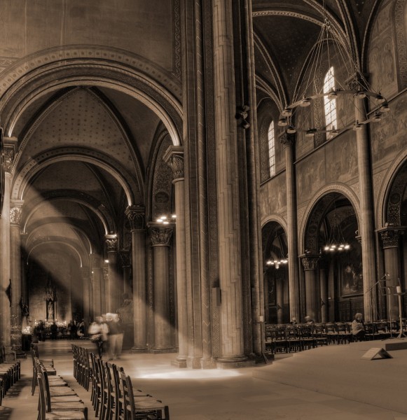 Eglise de Saint Germain des Près en HDR