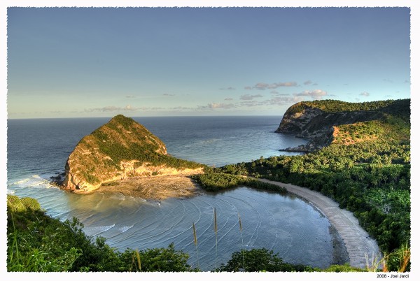 Plage Moya à Mayotte en hdr