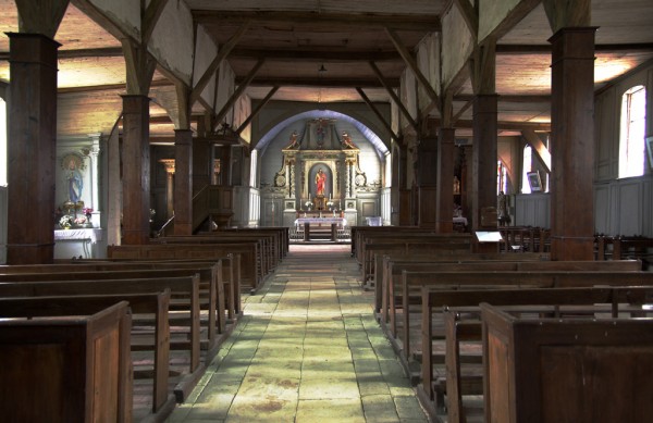 Intérieur d'une Eglise en HDR par Philippe Baumel