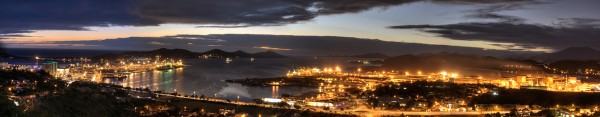 Panoramique HDR de Nouméa par Benoît Darud et Julien Collot